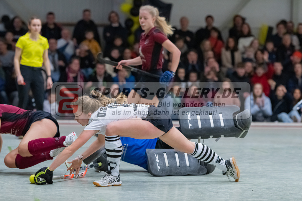 HK_20230226_105084 | Deutsche Meisterschaft WU16 Spiel um Platz 7 Düsseldorfer SC - HC Ludwigsburg am 26.2.2023 DSC 99, Düsseldorf ,