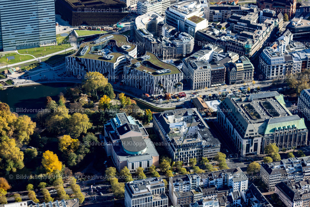 luftbild-duesseldorf-koe-bogen-galeria-kaufhof-8899 | Luftbildfotografie Hermann Klöpper - Realisiert mit Pictrs.com