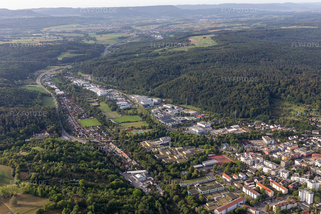 Luftbild: Derendingen im Ortsteil Gartenstadt in Tübingen im Bundesland Baden-Württemberg in Deutschland. Foto: IMG_008580.jpg vom 27.08.2020 durch Werner Riehm/FLY-FOTO.de