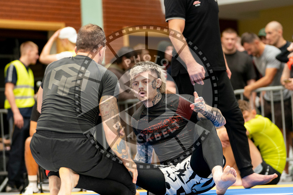 20230916PBB1013 | Fighters compete during the grappling tournement ADCC Trials (European, Middle East and African Championship) in Warsaw, Poland, on September 16, 2023.