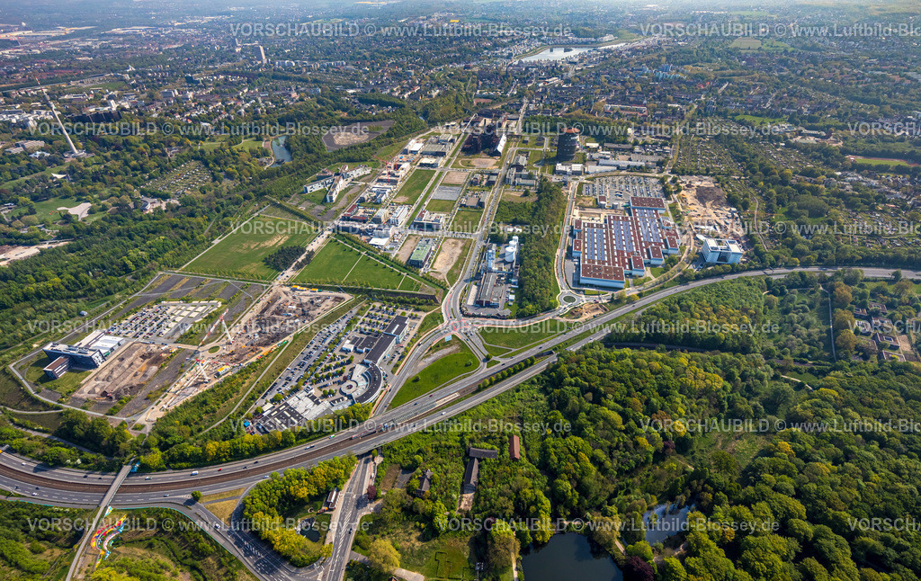 Dortmund220500282PhoenixWest | Luftbild von PHOENIX West , ehemaliges Stahlwerk Phoenix, ZfP – Zentrum für Produktionstechnologie Dortmund , MST: MST.factory dortmund,  Hörde, Dortmund, Ruhrgebiet, Nordrhein-Westfalen, Deutschland 