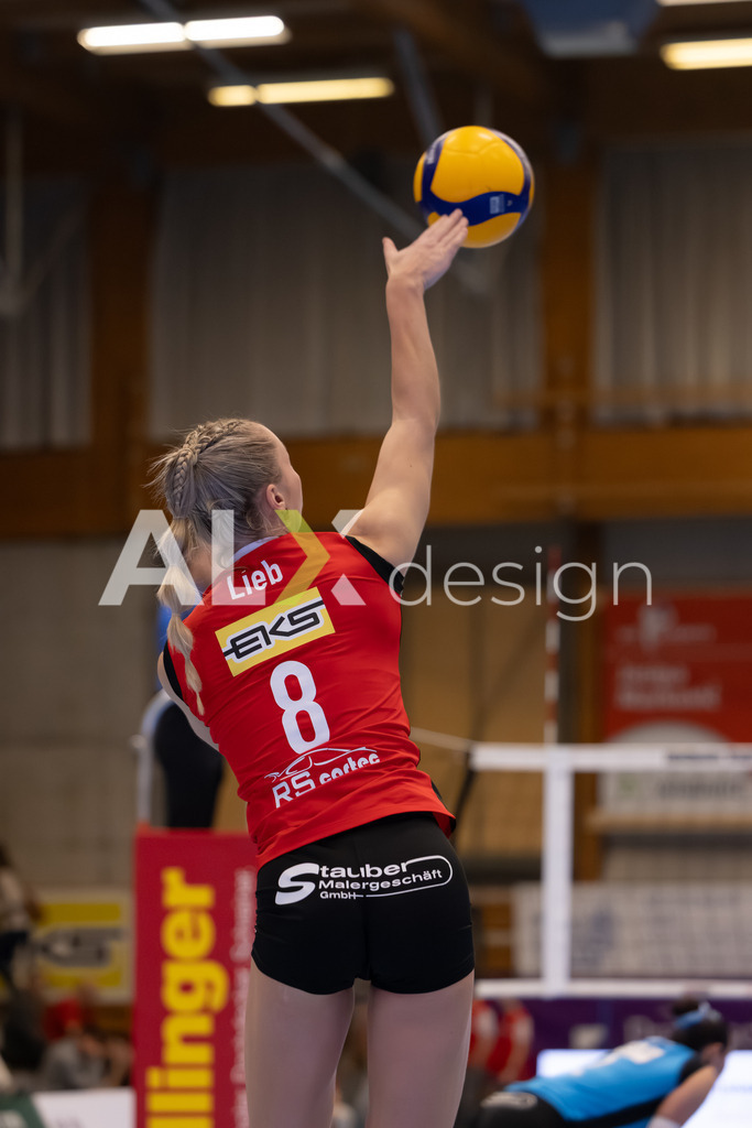 Volleyball I Frauen I Saison 2025-2026 I Volleyball NLA | Women I Round 16 I VC Kanti Schaffhausen - Viteos NUC I 31.01.2026 | 8 Lina-Marie Lieb (DE) (VC Kanti Schaffhausen) – Aussen - Realisiert mit Pictrs.com