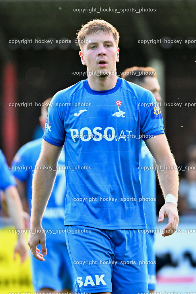 KAC 1909 vs. SAK | #20 Luka Djukic SAK, KAC 1909 vs. SAK, KAC 1909 vs. SAK am 06.09.2024 in Klagenfurt (Sportplatz KAC), Austria, (Photo by Bernd Stefan)