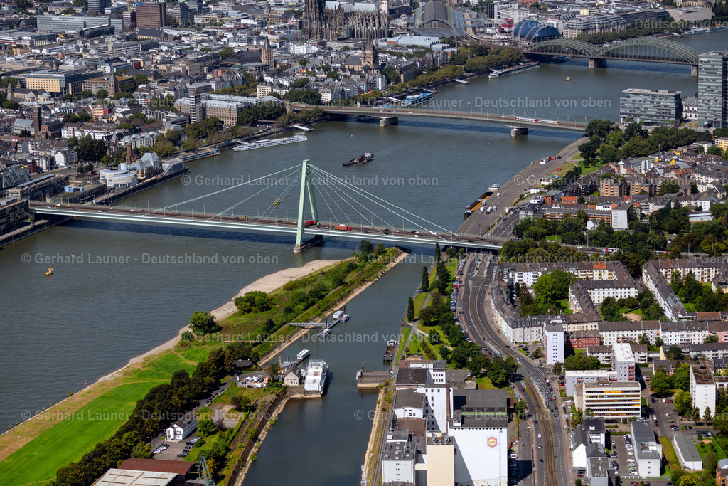 4048462 | Severinsbrücke über den Rhein in Köln