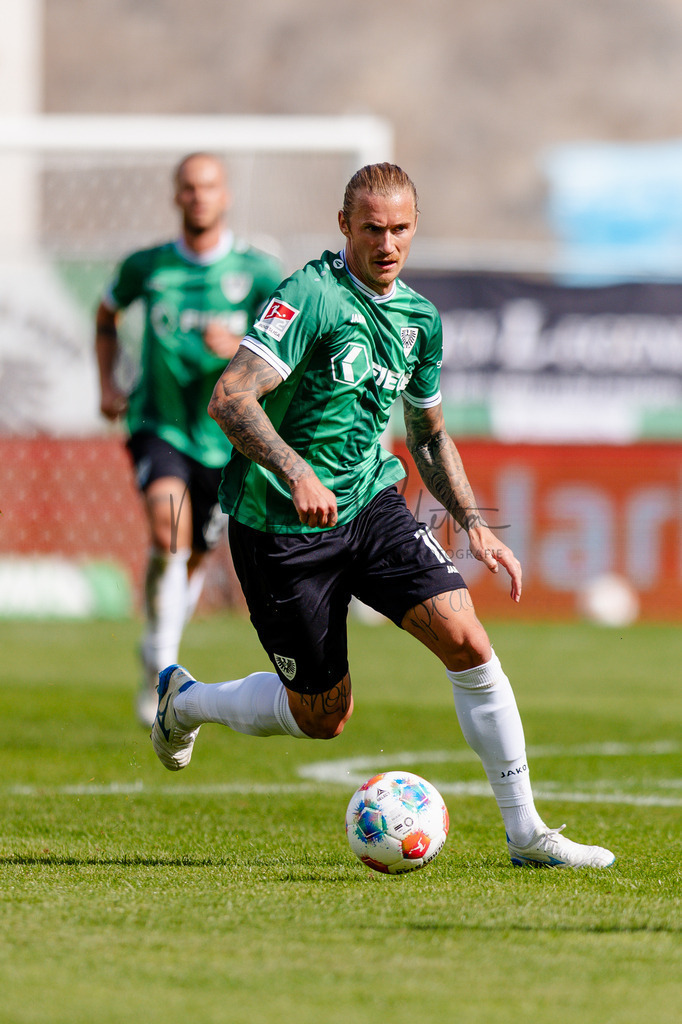 2. Bundesliga, Saison 2025/26, 5. Spieltag : SC Preußen Münster - Fortuna Düsseldorf | Münster, 14.09.2025: 2. Bundesliga, 5. Spieltag, SC Preußen Münster gegen Fortuna Düsseldorf im LVM-Preußenstadion in Münster. Foto: sportfotografie.ms | Markus Paletta - Realisiert mit Pictrs.com