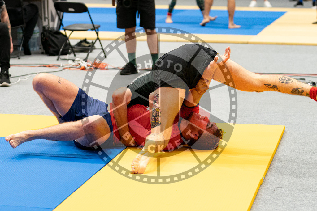 20230916PBB2857 | Fighters compete during the grappling tournement ADCC Trials (European, Middle East and African Championship) in Warsaw, Poland, on September 16, 2023.