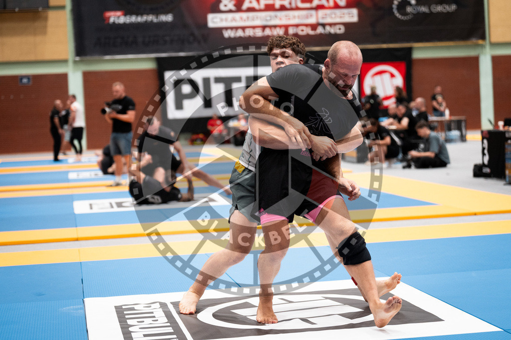 20250906PBB1548 | Fighters compete during the ADCC European Trials  competition in Warsaw, Poland, on September 6, 2025.