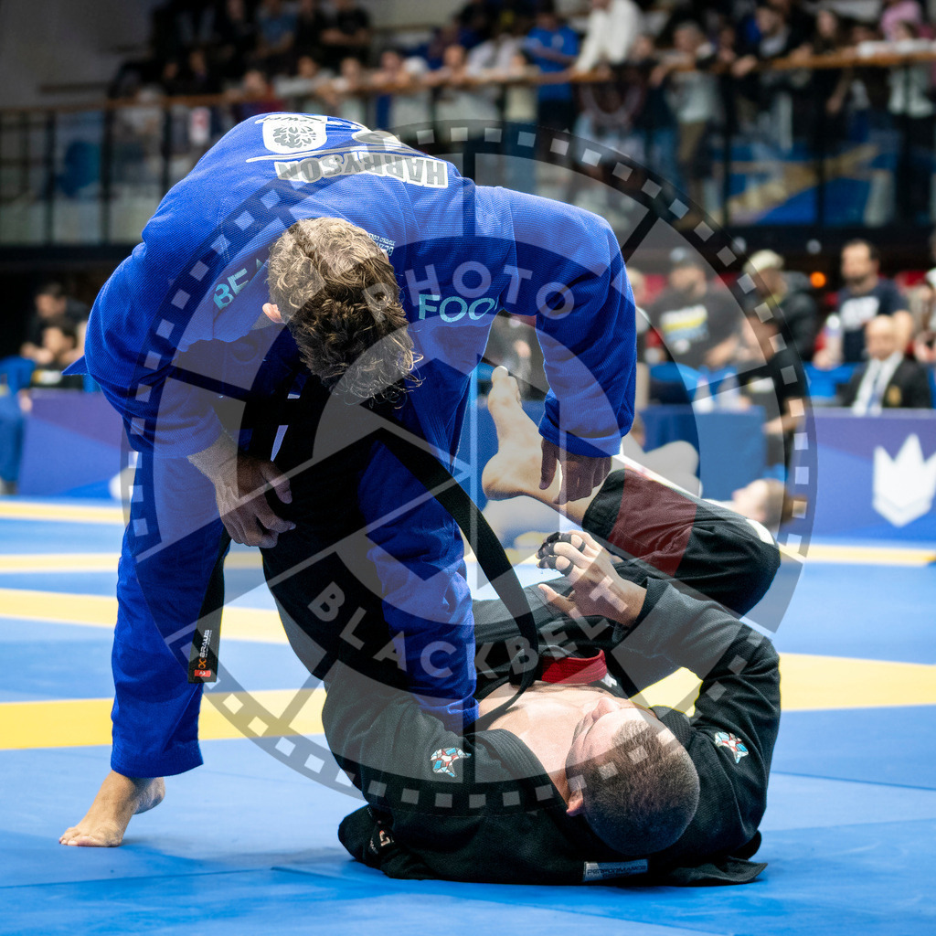 20240126PBB0622 | Fighters compete during the Brazilian Jiu-Jitsu European Championship of the IBJJF in Paris, France, on January 26, 2024.