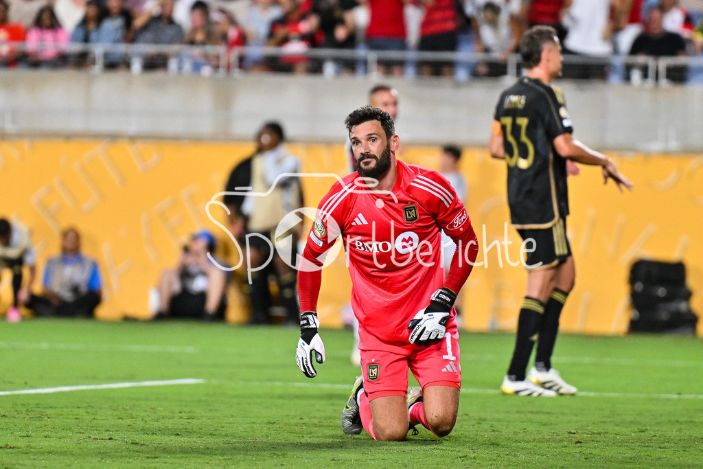 Los Angeles FC - CR Flamengo | im Bild Hugo LLORIS (Los Angeles 1) / Einzelfoto / Freisteller / FIFA Club World Cup: Los Angeles FC - CR Flamengo, Camping World Stadium am 24.06.2025 / NOT FOR SALE IN USA