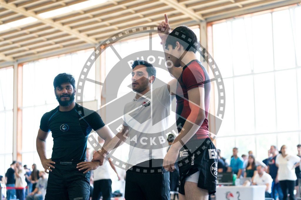 20240608PBB01632 | Fighters compete during the ILLCS VII summer edition luta livre competition in Hannover, Germany, on June 8, 2024.