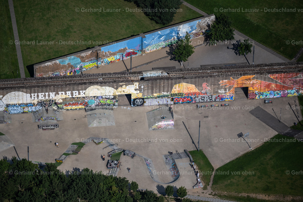 Skate Park und Street Art im Rheinpark Duisburg | Skate Park und Street Art im Rheinpark Duisburg