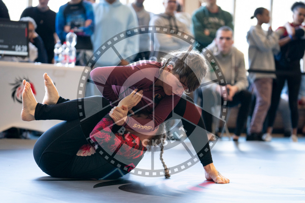 20240309PBB5135 | Fighters compete during the International Luta Livre (ILLCS) Spring Championship in Hannover, Germany, on March 9, 2024.