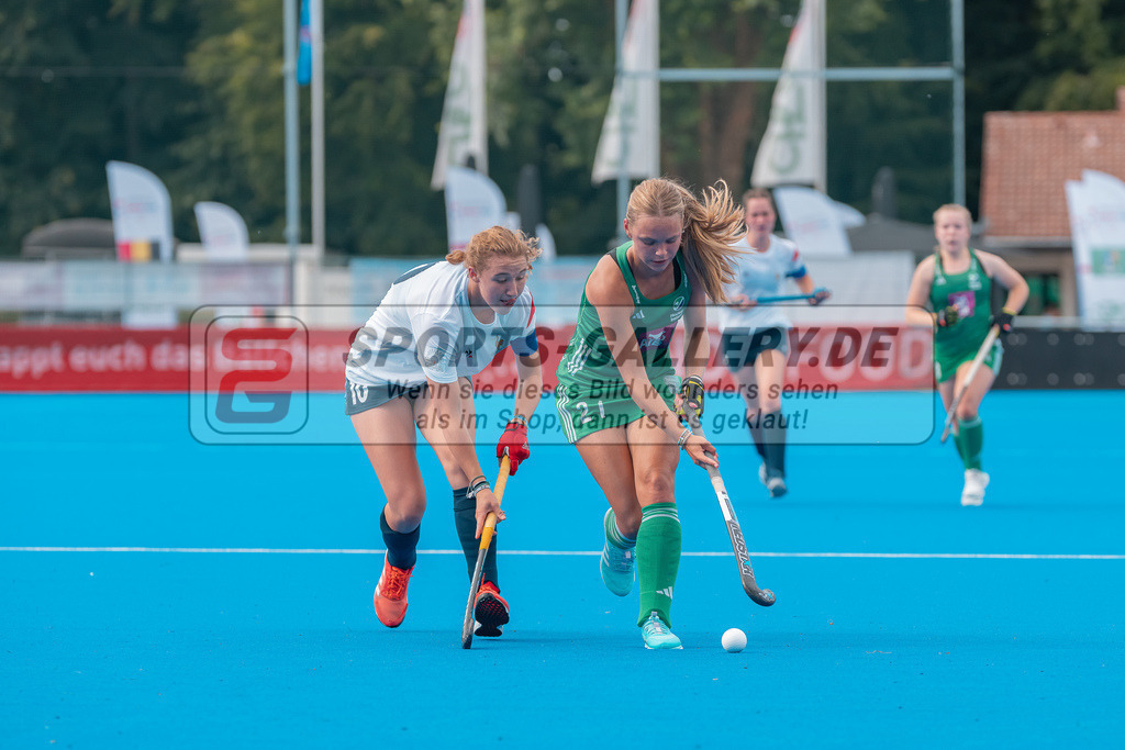 HK_20230708_100026 | Euro Hockey WU18 France - Ireland Championship Girls &amp; Boys am 8.7.2023 CHTC , Krefeld ,