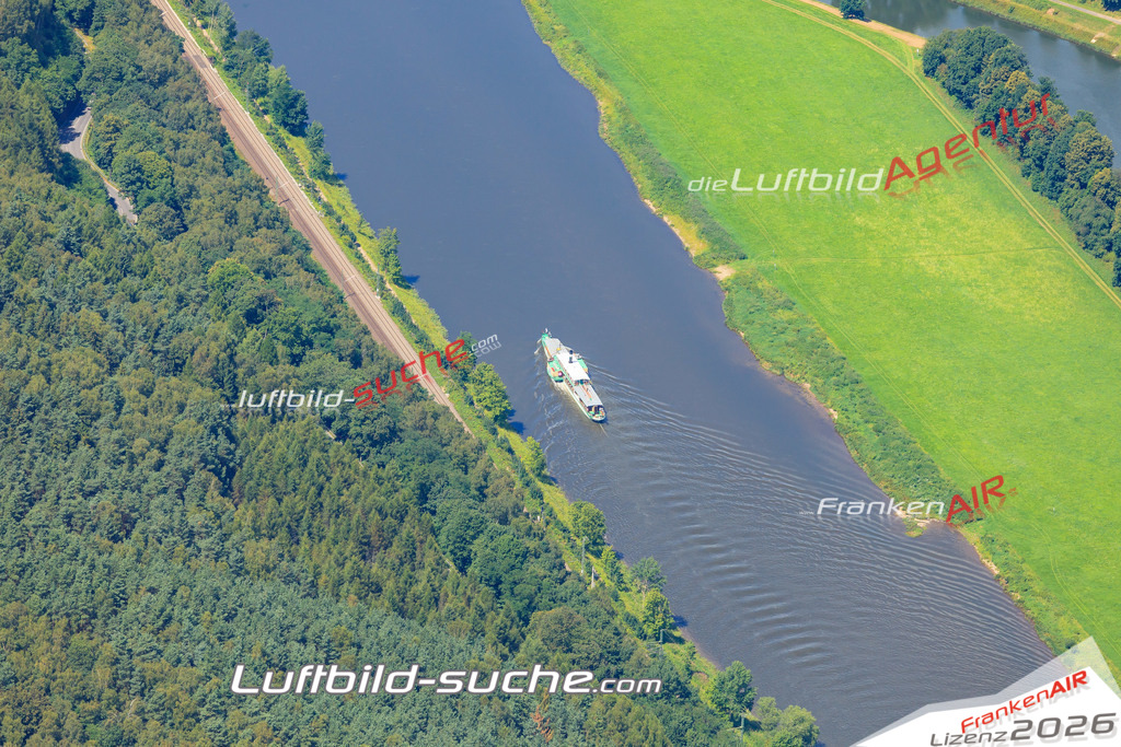 Luftbild von  Bad-schandau - Luftaufnahme wurde 2016 von https://frankenair.de mittels Flugzeug (keine Drohne) erstellt - die Geschenkidee