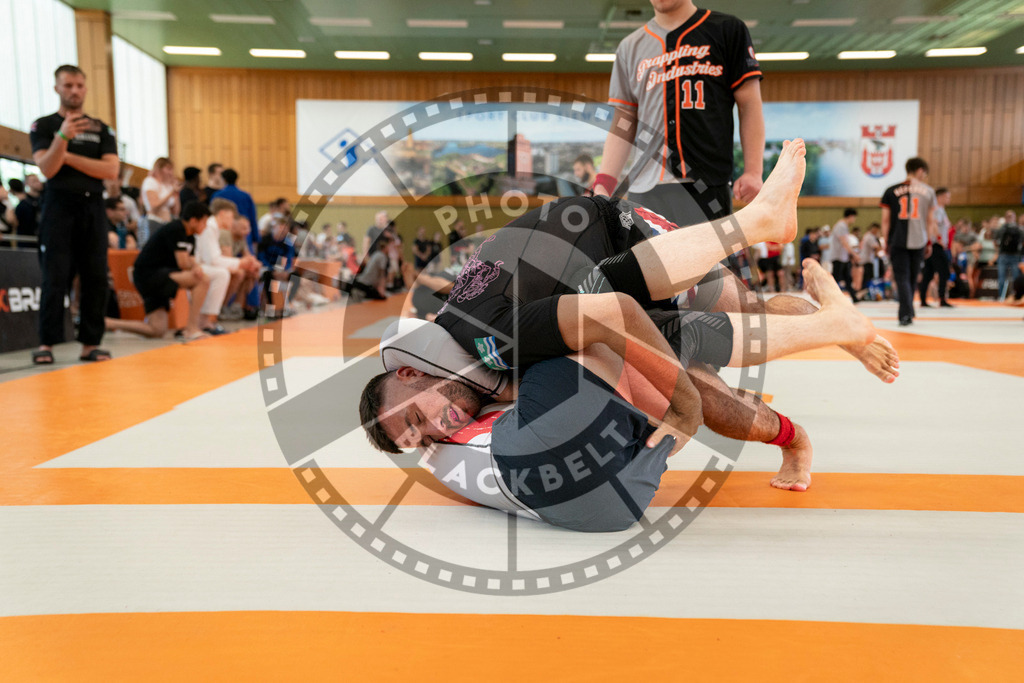20230624PBB_2000 | Athletes compete during the Grappling Industries BJJ Competition in the Siemensstadt sport club in Berlin, Germany, on June 24, 2023.