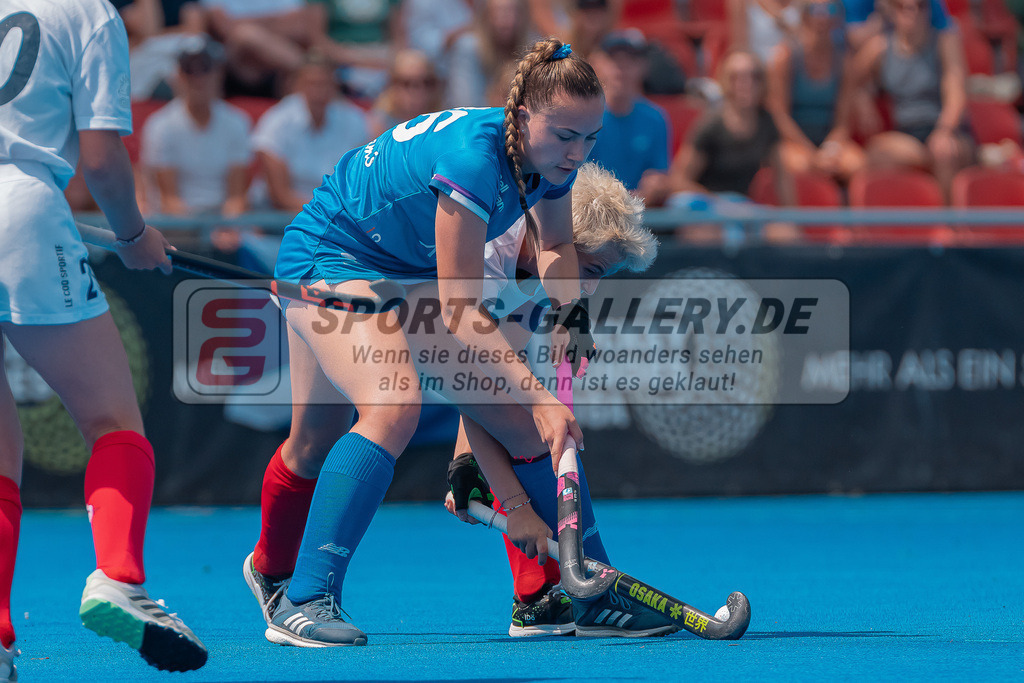 HK_20230712_101485 | Euro Hockey WU18 Scotland vs France Championship Girls &amp; Boys am 12.7.2023 CHTC , Krefeld ,