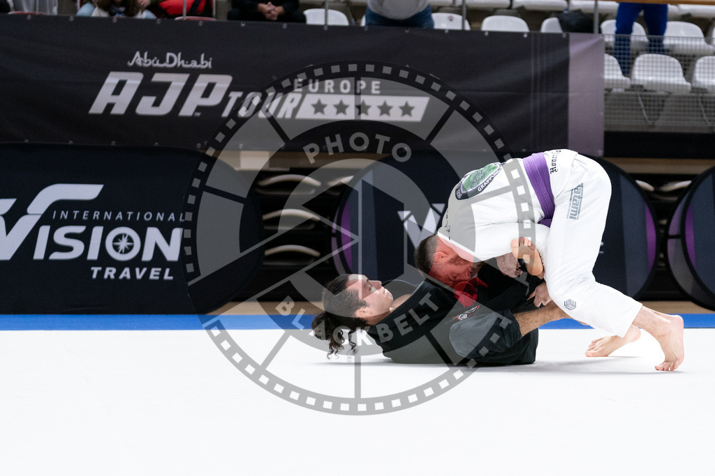 20241012PBB1884 | Athletes compete during the AJP Tour Europe Continental Jiu-Jitsu Professional Championship on October 12, 2024 in Almere near Amsterdam, Netherlands. © Chiara Dazi / photoblackbelt