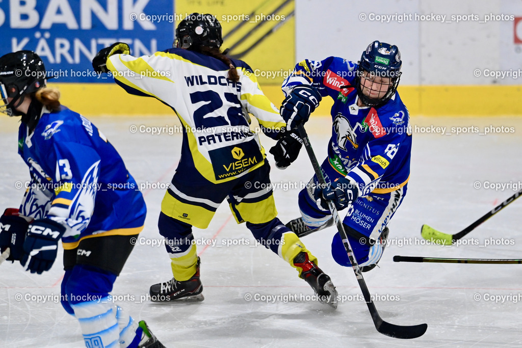 LADY HAWKS vs. WILDCATS PATERNION | #22 Oberrauner Franziska WILDCATS PATERNION, #98 Walluschnig Nadine Ramona LADY HAWKS, LADY HAWKS vs. WILDCATS PATERNION, LADY HAWKS vs. WILDCATS PATERNION am 12.03.2025 in Steindorf (Ossiachersee Halle), Austria, (Photo by Bernd Stefan)