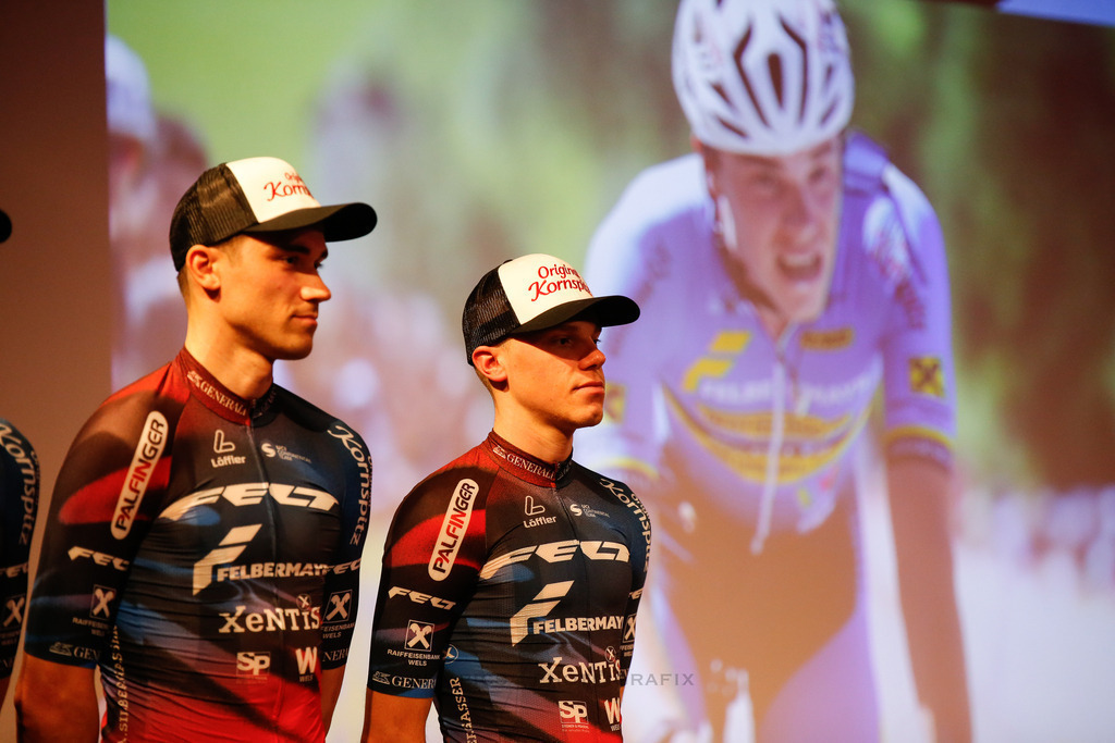 Teampräsentation FELT FELBERMAYR Wels | MATTIGHOFEN, AUSTRIA, 23.JÄNNER 2024 - Teampräsentation FELT FELBERMAYR Wels, Image shows: 
Photo: WAPICS / Andreas Willdoner