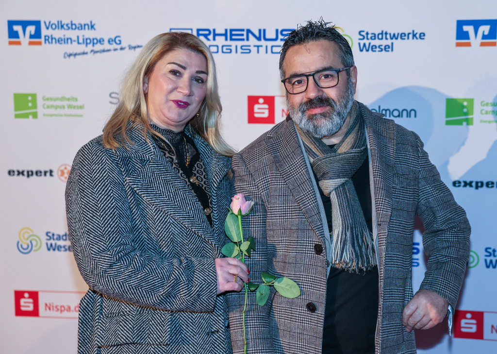 top-top.de250214-068 | Die 3. Weseler SportNacht, die große Sportgala mit Ehrungen der Weseler Sportler des Jahres 2024 findet am Freitag, den 14.02.2025 im Festzelt an der Rheinpromenade statt.Foto: Erwin Pottgiesser