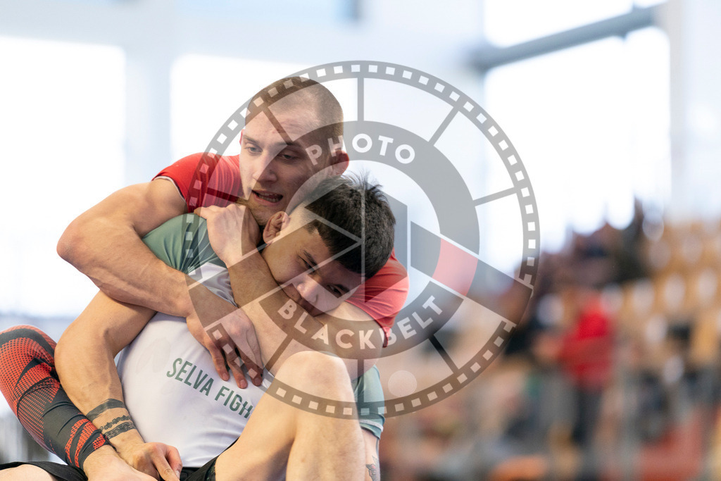 20240316PBB0569 | Athletes compete during the ADCC Eastern European Open grappling Competition in Poznan, Poland, on March 16, 2024.