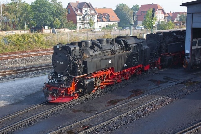 Historische Lokomotive | Dampflokomotive der Brockenschmalspurbahn