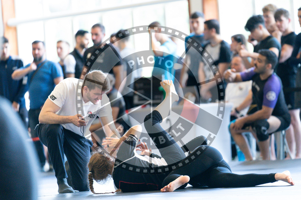 20240608PBB01812 | Fighters compete during the ILLCS VII summer edition luta livre competition in Hannover, Germany, on June 8, 2024.