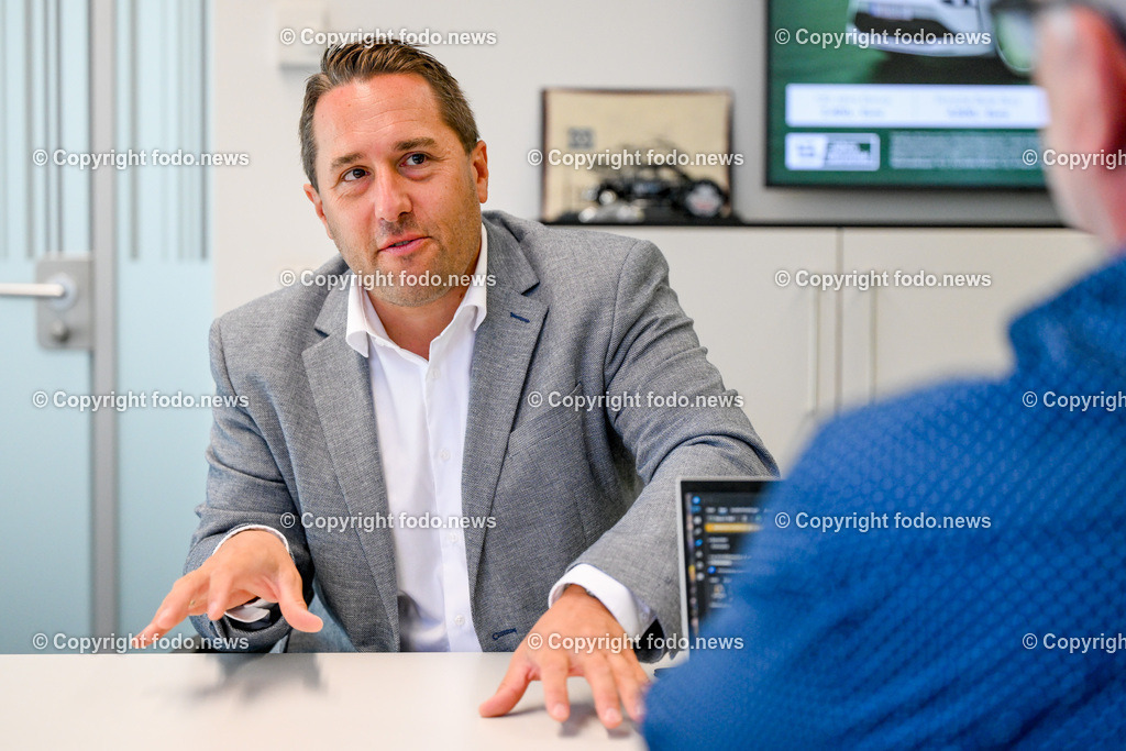 Porsche Wels_ Thomas Herndl_ 01.09.2025-27 | 01.09.2025, WELS, AUT, Porsche Wels, im Bild Thomas Herndl (Leitung des Verbundes Porsche Oberoesterreich)