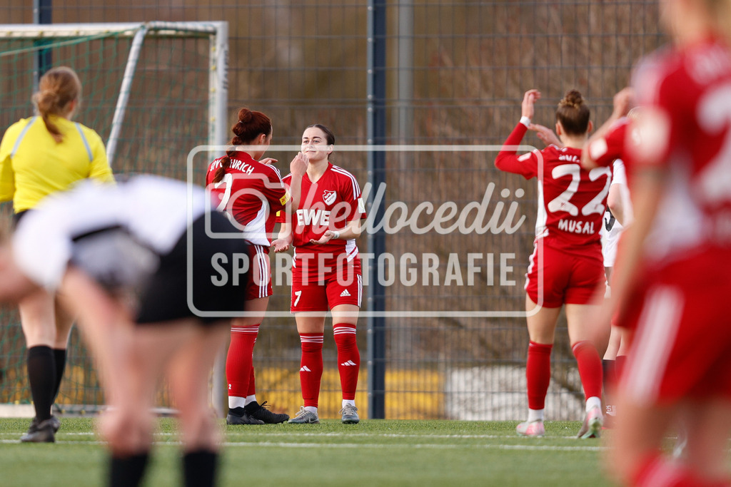 Fußball I Frauen I Saison 2025-2026 I AOK NFV Pokal I SV Meppen 1912 e.v. U20 2 - SpVg Aurich I 01.03.2026-28 | Natalie Oliver (2, SpVg Aurich) Abigail Michelle Ostrem (7, SpVg Aurich) - Realisiert mit Pictrs.com