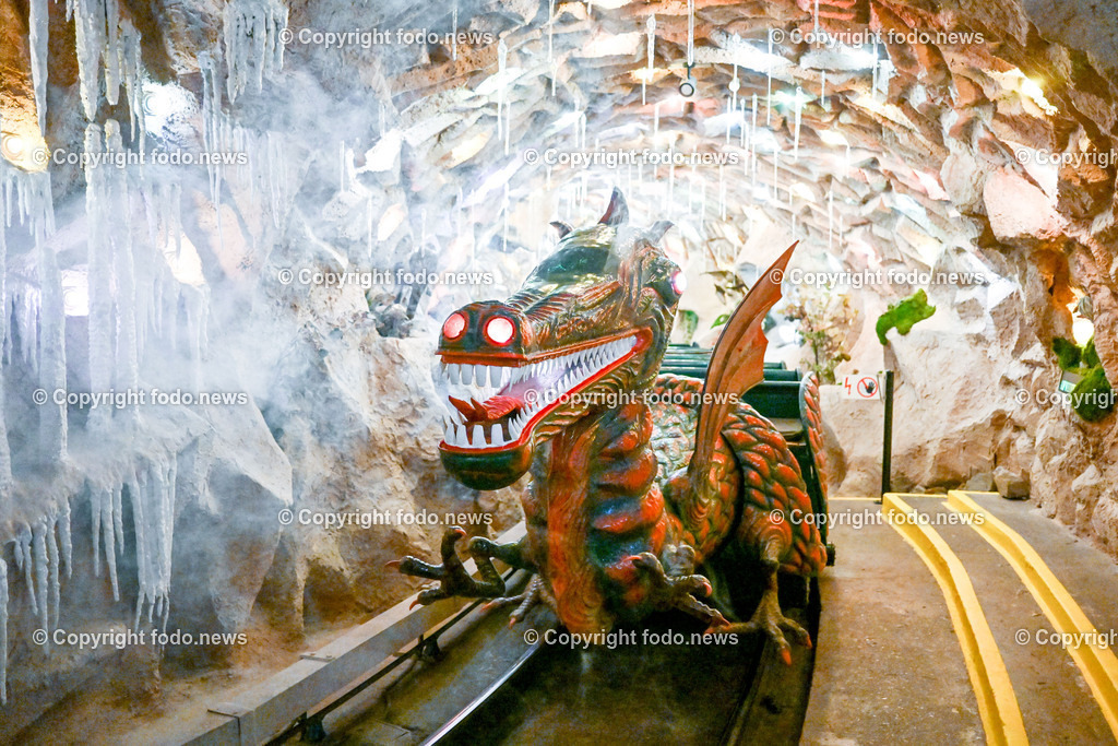 Poestlingberg_ Grottenbahn_ 26.02.2024-45 | 26.02.2024, Poestlingberg, Grottenbahn, AUT, Grottenbahn, Poestlingberg im Bild Drache Lenzibald