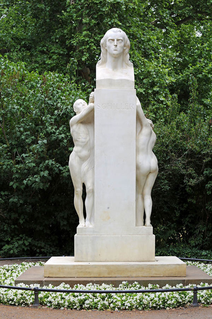 Foto: Leipzig - Schiller-Denkmal | Das Team hinter BILDLEXIKON LEIPZIG bündelt historische wie aktuelle Informationen über die Stadt Leipzig in Text und Bild auf einer Plattform und stellt diese der interessierten Öffentlichkeit zur Verfügung.
