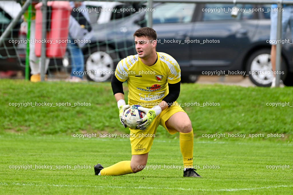 ATUS Nötsch vs. SC Landskron | #1 Filip Stanojevic ATUS Nötsch, ATUS Nötsch vs. SC Landskron, ATUS Nötsch vs. SC Landskron am 26.07.2025 in Nötsch (Dobratsch Arena), Austria, (Photo by Bernd Stefan)