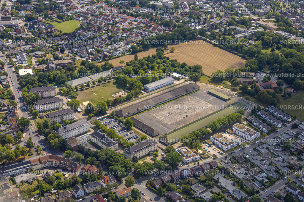 Hamm250702158Uentrop | Luftbild, Bundesverwaltungsamt Hamm, Zentrale Unterbringungseinrichtung für Flüchtlinge (ZUE),  Sankt-Georgs-Platz, Uentrop, Hamm, Ruhrgebiet, Nordrhein-Westfalen, Deutschland