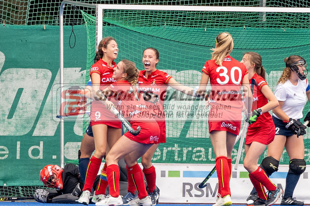 SFE_20230713_0026 | EuroHockey EM U18 Girls France vs Belgium am 13.07.2023 in Krefeld (Gerd-Wellen-Hockeyanlage), Photo: Stephan Fehrmann 2023 (Sports-Gallery)