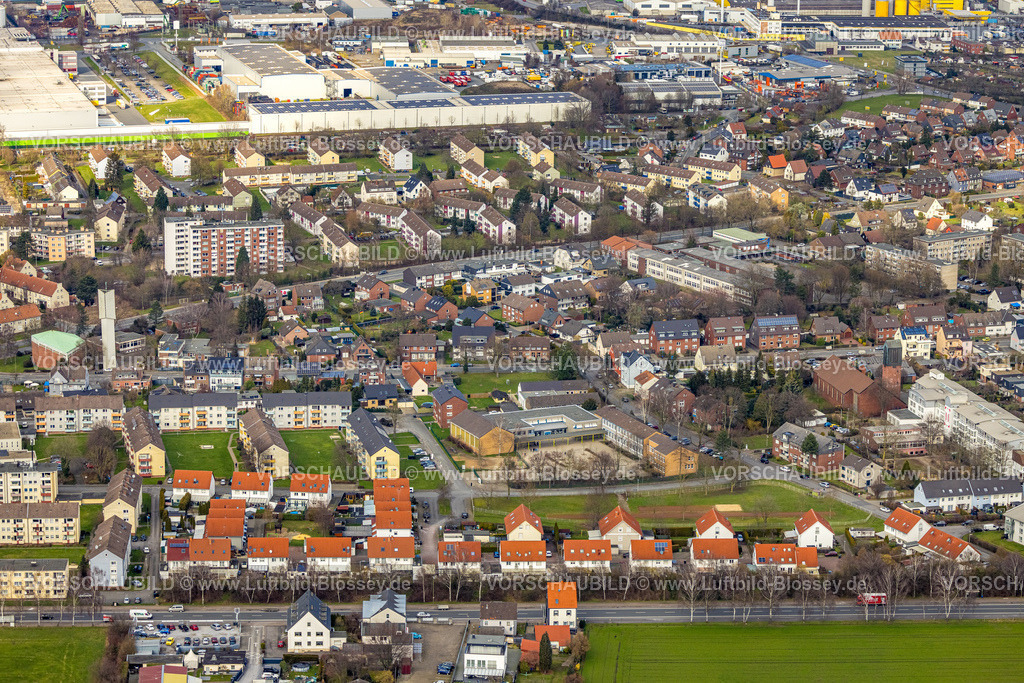 Hamm230215506 | Luftbild, Hermann-Gmeiner-Schule, Stadtbezirk Herringen, Hamm, Ruhrgebiet, Nordrhein-Westfalen, Deutschland
