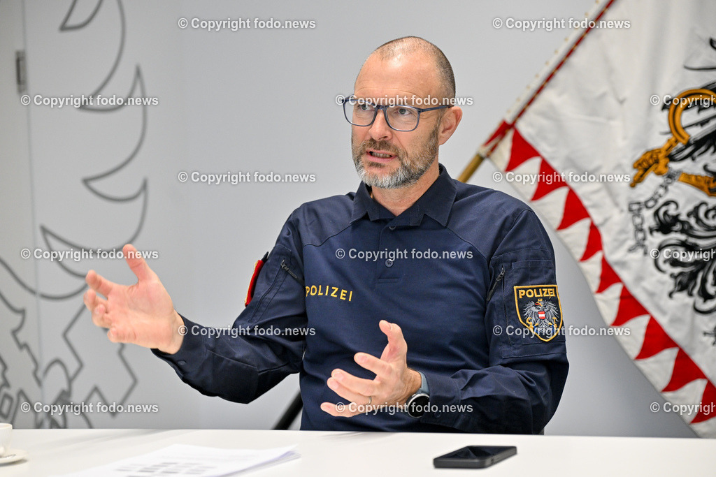 Andreas Pilsl_ Landespolizeidirektor Ooe_ 28.12.2023-49 | 28.12.2023, Landespolizeidirektion Oberoesterreich, AUT, Andreas Pilsl, im Bild Andreas Pilsl (Landespolizeidirektor Ooe)