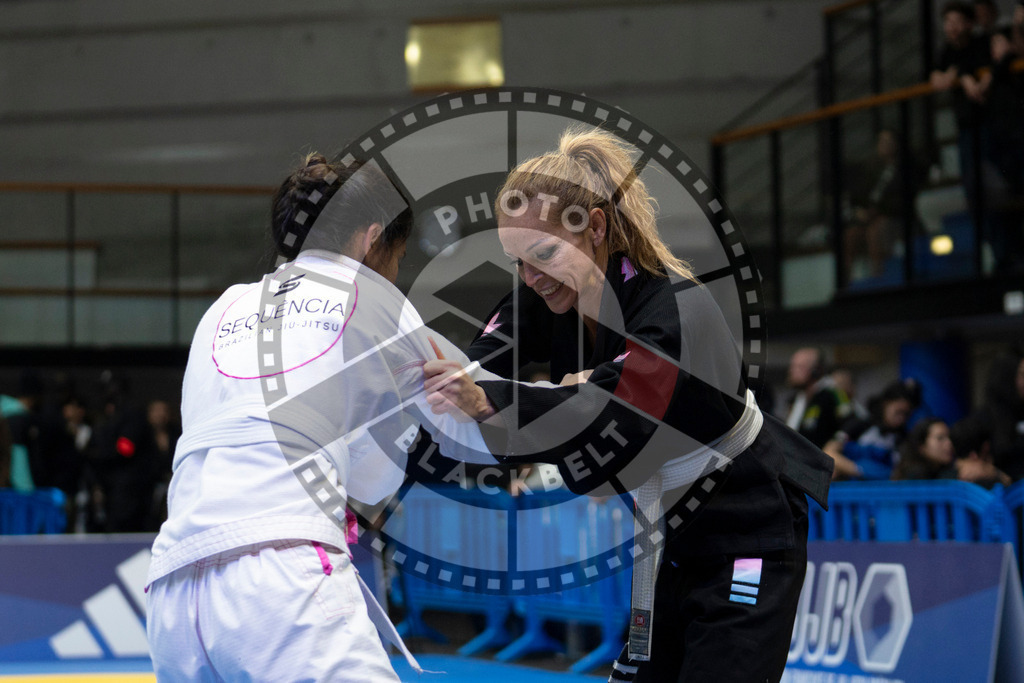 20240119PBB3347 | Fighters compete during the IBJJF European Championship in Paris, France, on January 19, 2024.