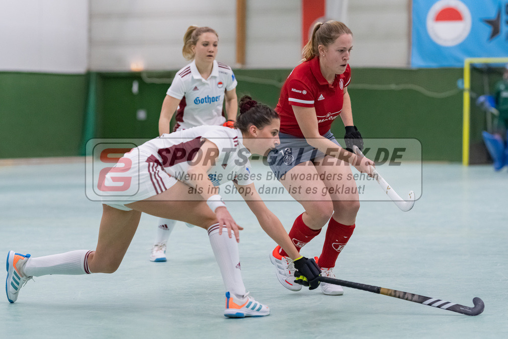 HK_20230128_103386 | 1. Bundesliga 1/4 Finale ( Damen ) Rot-Weiss Köln - Club an der Alster am 28.1.2023 Rot-Weiss Köln  , Köln , Maja Weber ( Rot-Weiss Köln #21 )