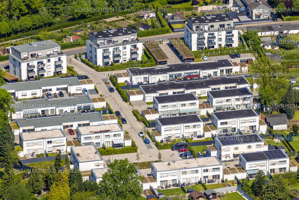 Gladbeck230510780 | Luftbild, Neubau Wohnsiedlung Alter Sportplatz, Brauck, Gladbeck, Ruhrgebiet, Nordrhein-Westfalen, Deutschland