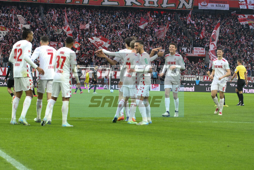 1. FC Köln - 1. FC Nürnberg | Torjubel FC - © Sportfoto-Sale (MK) - Realisiert mit Pictrs.com