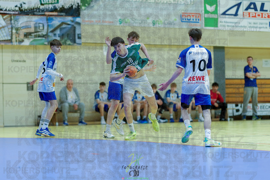 mJC-Regionalliga, Halbfinale Hessenmeisterschaft; HSG Dutenhofen/Münchholzhausen - TSV Pfungstadt | mJC-Regionalliga, Halbfinale Hessenmeisterschaft; HSG Dutenhofen/Münchholzhausen - TSV Pfungstadt am 15.03.2025 in Münchholzhausen (Sporthalle Münchholzhausen)Photo © 2025 - Jörg Heinrich - Realisiert mit Pictrs.com