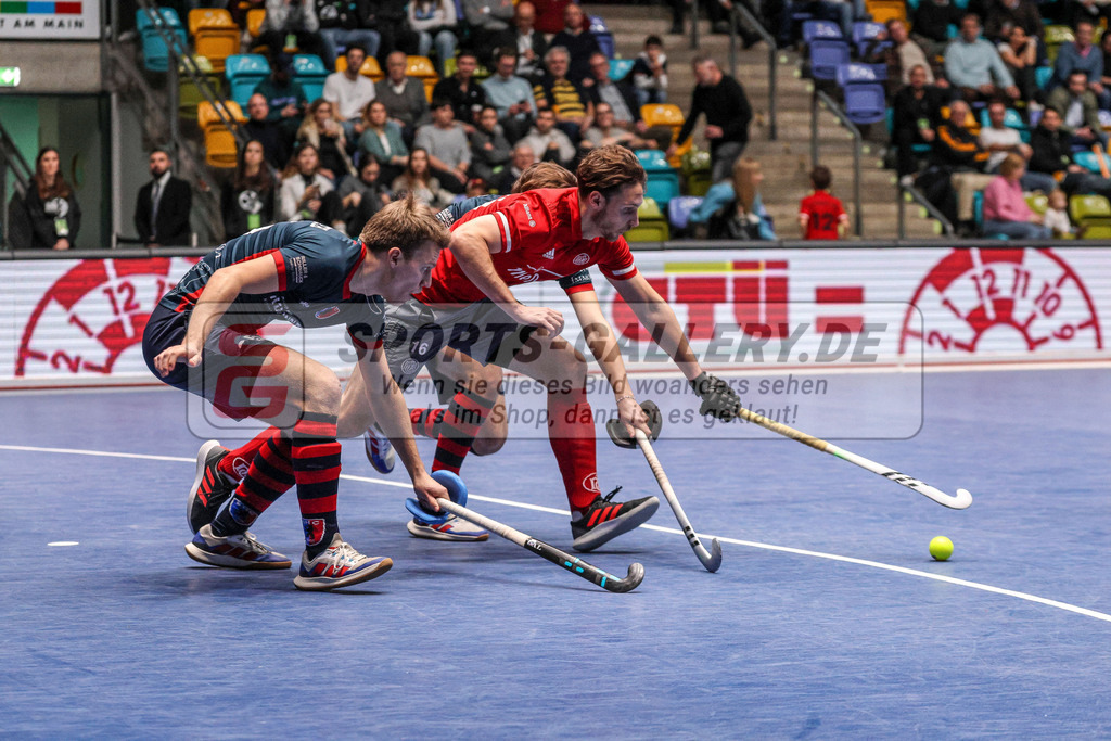 MJ_20230204-BHC-Alster-M-12 | Dieter-Enrique Linnekogel (Der Club an der Alster #16), Berliner HC - Der Club an der Alster am 4.2.2023 in der Ballsporthalle, Frankfurt am Main