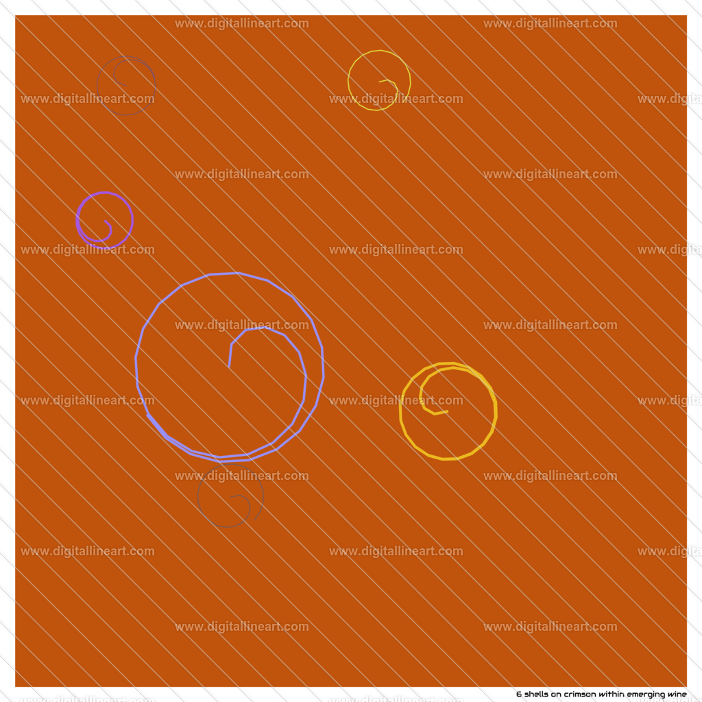 6-shells-crimson-within-emerging-wine | digitallineart - Realisiert mit Pictrs.com