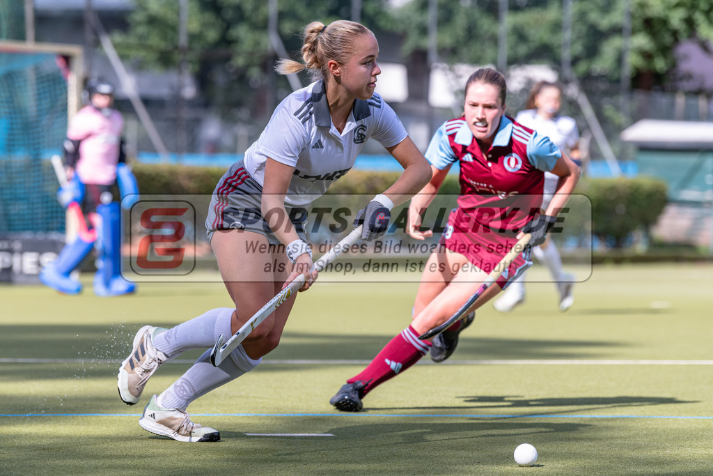 SM_20240915-D85_2731 | 1.Bundesliga Feldhockey (W) UHC - MSC / 3:0 n.P. (0:0,0:0)
