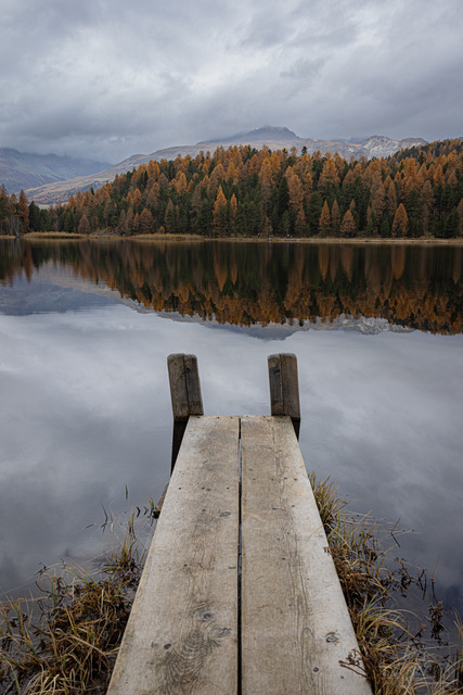 Lake of Staz | Shop von Iris Steger Photography, Landschaft, Reisen, Details und Städte.