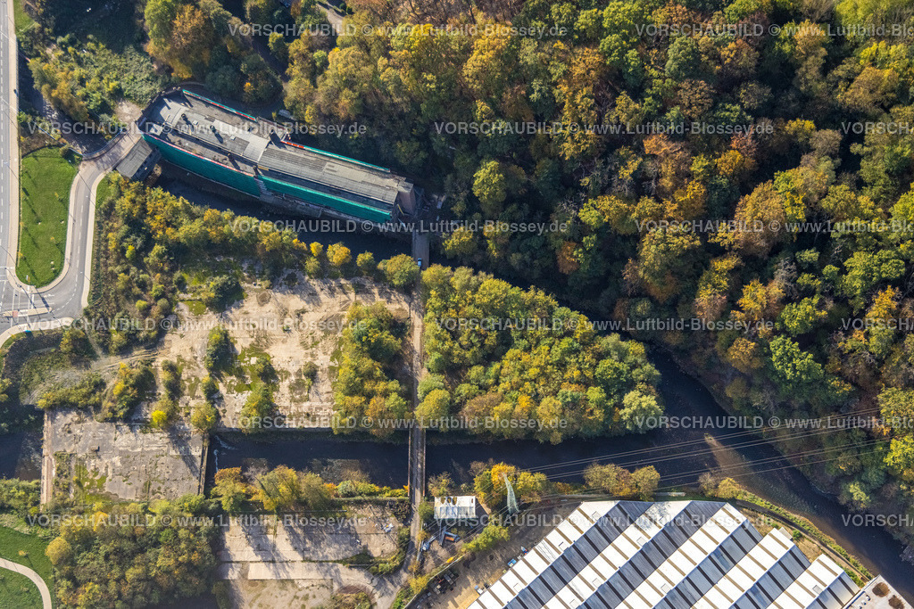 Hagen221015823 | Luftbild, Alte Schraubenfabrik Funcke und Hueck, Zusammenfluss Fluss Volme und Fluss Ennepe, Altenhagen, Hagen, Ruhrgebiet, Nordrhein-Westfalen, Deutschland