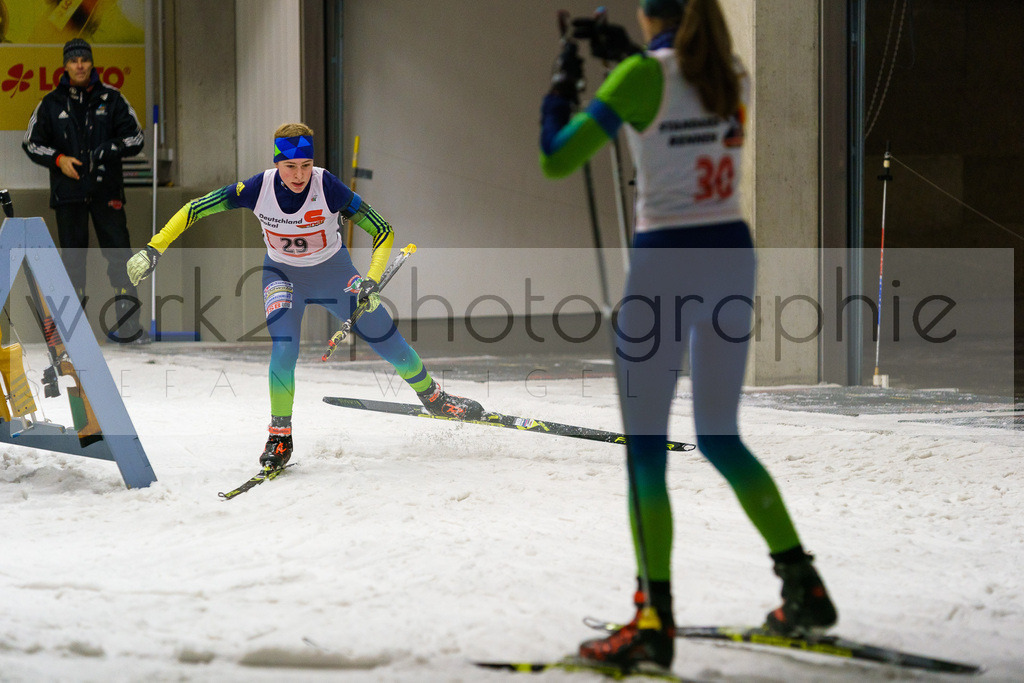 Testwettkampf Oberhof | Skihalle Oberhof am 14. Januar 2023