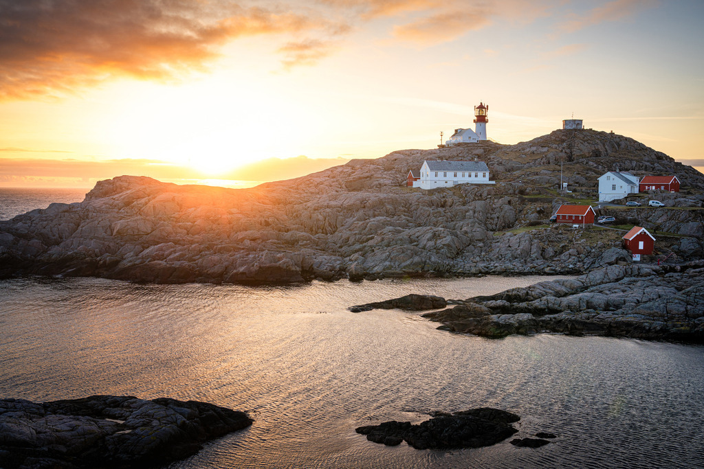 Leuchtturm Lindesnes | Wandbilder - Florian Läufer - Realisiert mit Pictrs.com