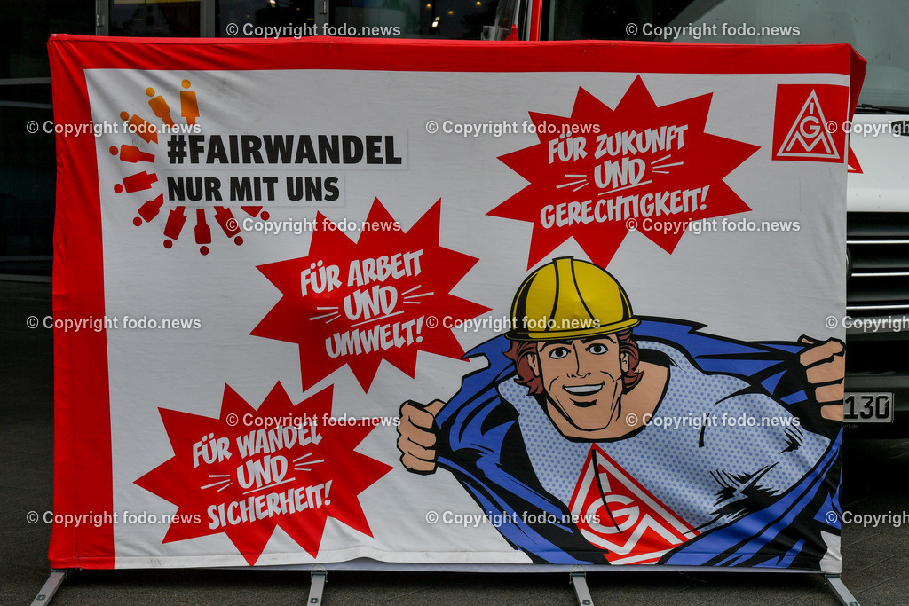 Deutschland_ Baden-Wuerttemberg_ Stuttgart_ 17.04.2025-3 | 17.04.2025, Deutschland, GER, Baden-Wuerttemberg, Stuttgart, im Bild Themenbild, IGM - Industriegewerkschaft Metall Promostand, Feature, Symbolbild