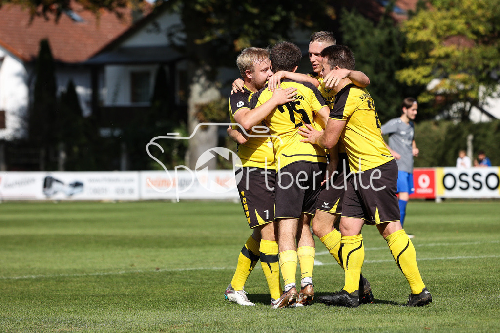 BC Aichach II - SV Obergriesbach | Jubel nach 0-1